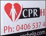 Custom Car Magnets for CPR Help.